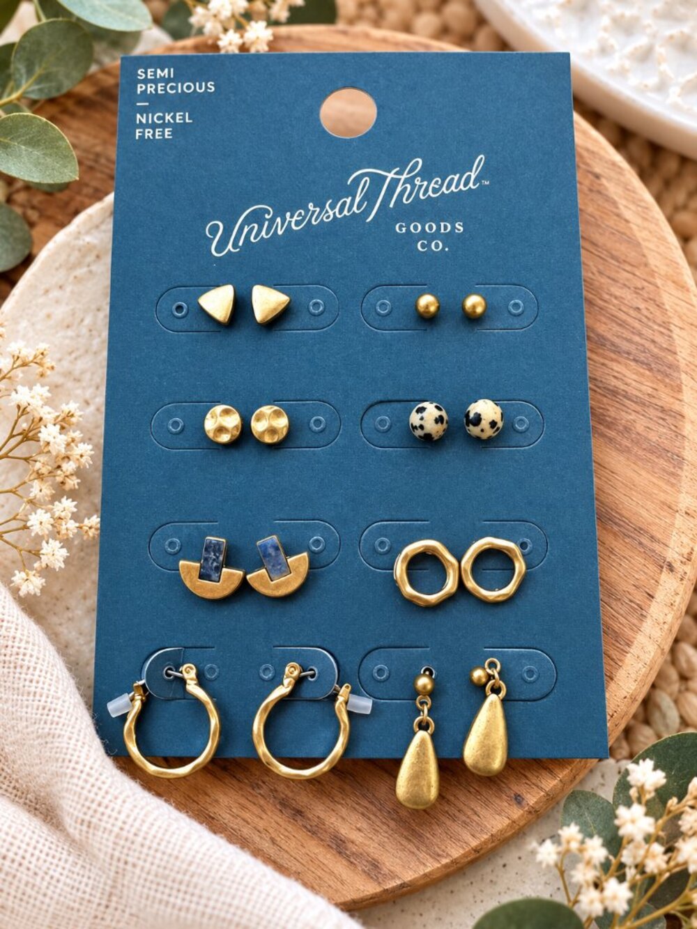 Universal Thread Earring pack brand new with tags